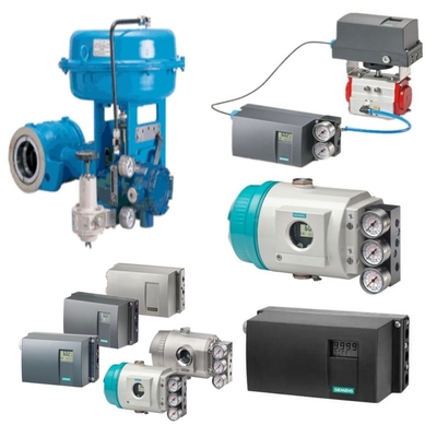 Eksantrik Döner Kontrol Valfi Siemens 6DR5010 Valf Konumlandırıcıyla Kesin Sıvı Kontrolü İçin