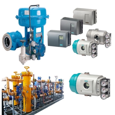 Eksantrik Döner Kontrol Valfi Siemens 6DR5010 Valf Konumlandırıcıyla Kesin Sıvı Kontrolü İçin