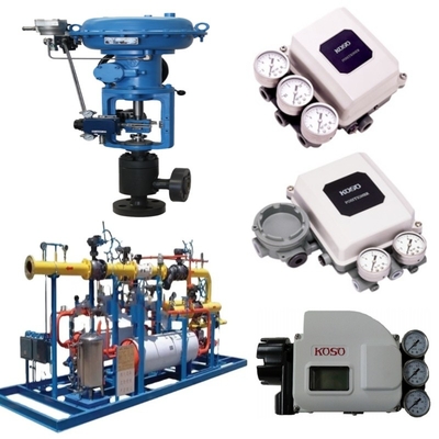 4-20 MA sinyali olan Flanged Pneumatic Control Valve Positioner -196 To 400\u00b0C