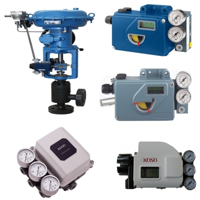 4-20 MA sinyali olan Flanged Pneumatic Control Valve Positioner -196 To 400\u00b0C