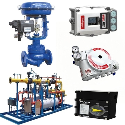 Flanged 2 Way / 3 Way Lineer Kontrol Valves In Paslanmaz Çelik Beden DN15 To DN600