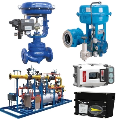 Flanged 2 Way / 3 Way Lineer Kontrol Valves In Paslanmaz Çelik Beden DN15 To DN600