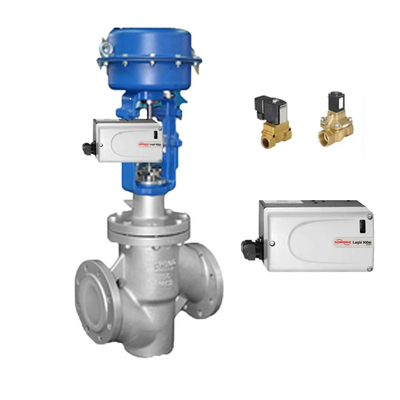 Flowser Positioner 510 520MD 3200MD Burkert Solenoid Valfları ile Pnömatik Kontrol Valfi için stok tedarikçisi