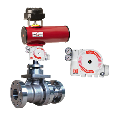 Flowser Positioner 510 520MD 3200MD Burkert Solenoid Valfları ile Pnömatik Kontrol Valfi için stok tedarikçisi