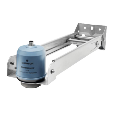 Emerson Rosemount Model 1280 temassız radar seviye ve akış ile kaydırılmış su arıtma ünitesi