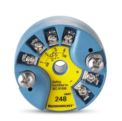 EMERSON Rosemount 248 Sıcaklık Göndericisi / metre Kapağı / 0 Halkası / Montaj Kilisesi / LED Ekran Montajı