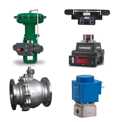 Çin Kontrol Valf TopWorx Dxp Limit Switch ile Danfoss Solenoid Valf ve Fisher DVC2000 DVC6200 Akıllı Valf Yerleştiricisi Manyetik Şerit Ve Kırmızılık