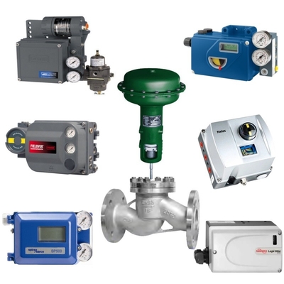 Fisher Aktüatörleri ve Fisher / Foxboro / Spirax Sarco / Neles / Flowserve Valve Pozisyonerleri ile Çinli Kontrol Valflerinin Büyük Depoları