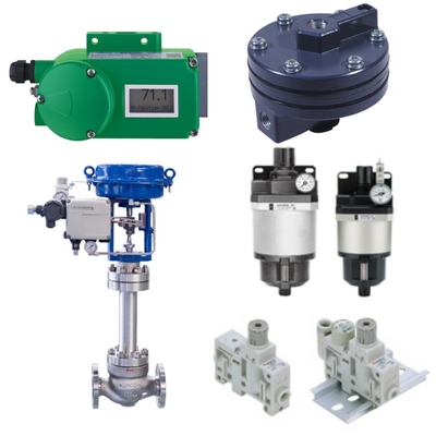 SPIRAX SARCO Kontrol Valvu Foxboro SRP981 Valve Positioner ASCO 2/2 Way 24V Solenoid Valvu SMC Basınç Düşükleyici Valvu