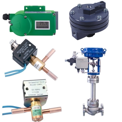 SPIRAX SARCO Kontrol Valvu Foxboro SRP981 Valve Positioner ASCO 2/2 Way 24V Solenoid Valvu SMC Basınç Düşükleyici Valvu