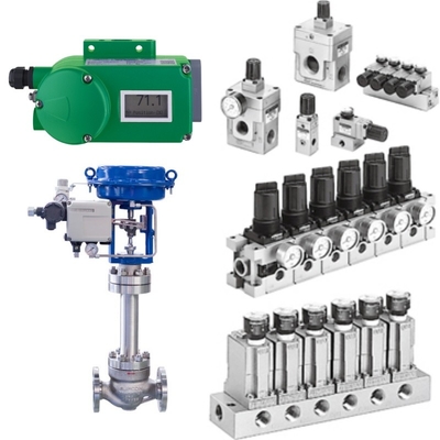 SPIRAX SARCO Kontrol Valvu Foxboro SRP981 Valve Positioner ASCO 2/2 Way 24V Solenoid Valvu SMC Basınç Düşükleyici Valvu