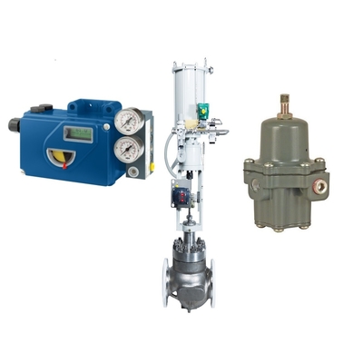 Fisher 67CFR Filtre Düzenleyicisi ve ASCO Beş Pozisyonlu Üç Yönlü Solenoid Valf Foxboro SRD991 Valf Konumlandırıcısı ile Yüksek Kalite Çin Kontrol Valfları