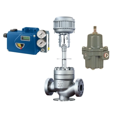 Fisher 67CFR Filtre Düzenleyicisi ve ASCO Beş Pozisyonlu Üç Yönlü Solenoid Valf Foxboro SRD991 Valf Konumlandırıcısı ile Yüksek Kalite Çin Kontrol Valfları