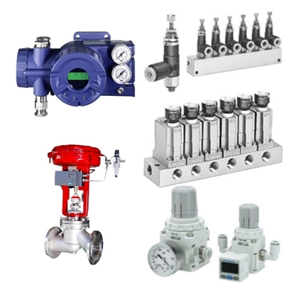 Orijinal ve Orijinal Schneider Foxboro SRD960 Serisi SRD960-BHQDSN7EDZF Valf Pozisyoner ve Delixi Solenoid SMC Filtre Basınç Düşükleyici Valf