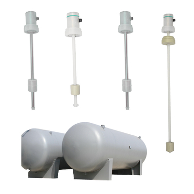 PVDF PP PFA korozyon karşıtı seviye aktarıcısı FeeJoy FJM-L depolama tankları için manyetik sıkıştırıcı seviye aktarıcısı