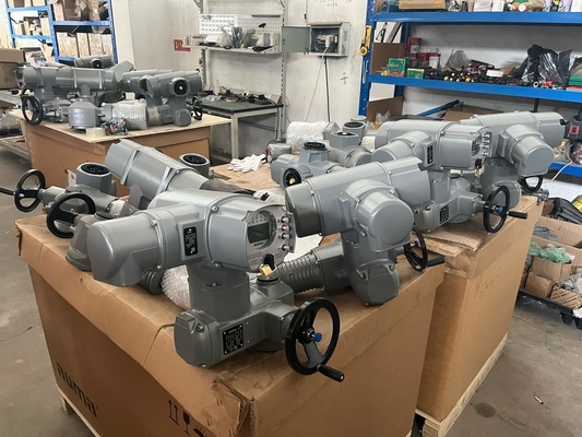SA 07.2 SA07.6 SA10.2 SA14.2 SA16.2 SA 14.6 Çinli BAll valfleri ile elektrikli aktüatörler ve GST vites kutusu