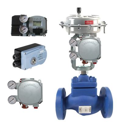 Yeni ve Orijinal Spiraxsarco Valve KE73 Burkert Kontrolörü Ya da Masoneilan Pozisyonerli Valf SVI1000/SVI2 stokta