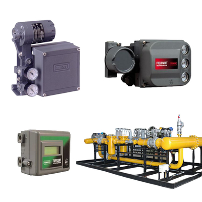Çinli Wuzhong Kontrol Valves Fisher 3582i DVC6200 DVC2000 Slid-mount için Valve Positioner Stock