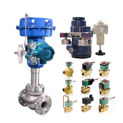 Otomatik Valflar ASCO Solenoid Valve Azbil AVP300 AVP301 AVP302 AVP307 Valf Kontrol Sistemi için Pnömatik Valf Konumlandırıcı