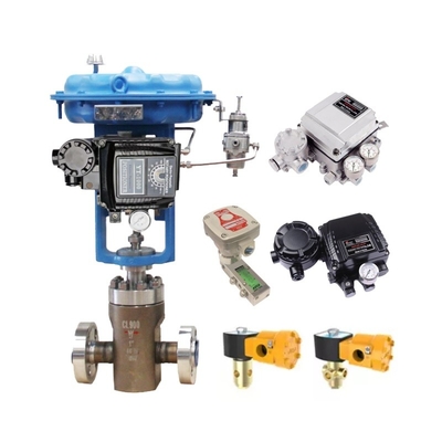 Rotork YT-1000R Otomatik Akış Kontrolü Valf Elektropneomatik Valf Konumu ve Fisher 67C 67CFR 67CFSR Filtre Düzenleyicisi