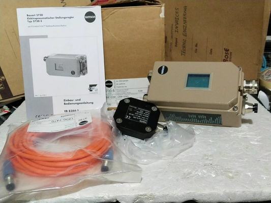 Orijinal Samson 955 Filtre Düzenleyicisi Pnömatik Parçalar Valflar Samson 3730 Serisi 3730-3 3730-5 Elektropnömatik Valf Yerleştiricisi