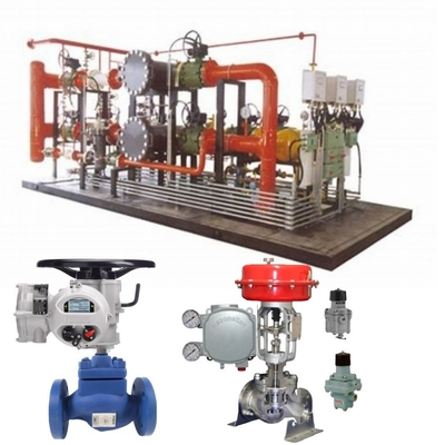Masoneilan 78-40 Düzenleyicisi ve SVI1000/SVI2/SVI3 Slip için Spirax Top Valvesinde Valf Konumlandırıcı ve Rotork Aktüatörü