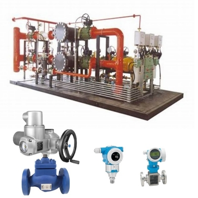 Auma Multi-Turn Valve Actuator SA 07.2 SA10.2 SA14.2 SA16.2 Endress ve Hauser Basınç Transmitter ile elektrikli aktüatörler