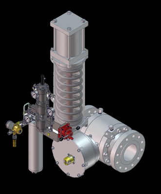 VRG Pnömatik Kontrol Valfleri Doğal gaz kontrol uygulamaları için Fisher DVC6200 Valf konumlandırıcısı