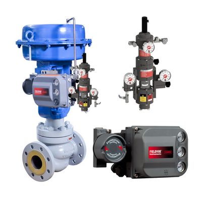 Pnömatik olarak çalıştırılan kontrol valfi VRG VGP-100 Valve Gas Positioner Controller Doğal gaz endüstrisi için özelleştirilmiştir