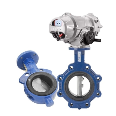 F990/F920 Fırtına Elektrik Aküatörü IQ3 ile Keystone Kelebek Valfı ile Elektrik Kontrol Valfları
