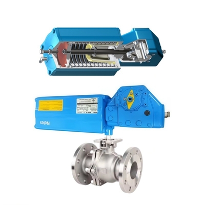 Stock Neles K Serisi Limit Switch Çift Eylemli B1 Valmet Piston Tip Çeyreği Dönüşlü Pnömatik Valflı Aktifler