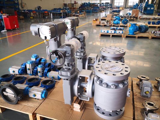 Auma SA Elektrik Aktifleştiricisi Ve AM Kontrolü Çin Doğal Gaz Düzenleyicisi Kayma için Top Valf Kontrol Valfi