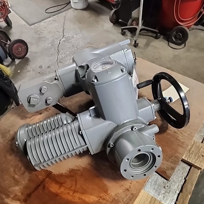 Çinli A2000 Elektrikli Ekseli Akış Valf Üreticisi OEM AUMA Elektrikli Valf Etkinleştiricisi Yağ ve Gaz Elektrikli Kontrol Valfi