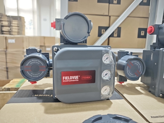 ASCO Solenoid Valve Remote Mount Digital Valve Controller Fisher DVC6205 DVC6215 İşlem Kontrolü için Valve Positioner