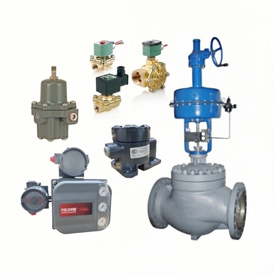 ASCO Solenoid Valve Remote Mount Digital Valve Controller Fisher DVC6205 DVC6215 İşlem Kontrolü için Valve Positioner