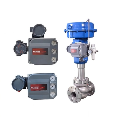 ASCO Solenoid Valve Remote Mount Digital Valve Controller Fisher DVC6205 DVC6215 İşlem Kontrolü için Valve Positioner