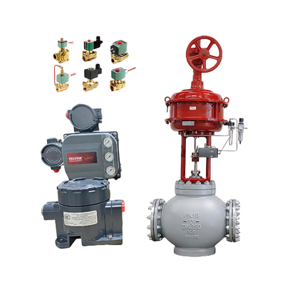 ASCO Solenoid Valve Remote Mount Digital Valve Controller Fisher DVC6205 DVC6215 İşlem Kontrolü için Valve Positioner