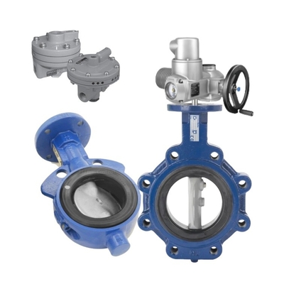 Keystone Butterfly Valve F990/F920 ve Masoneilan BR200 ile AUMA Elektrik Çaplayıcı ile Elektrik Kontrol Valfleri