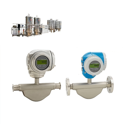 Orta aralık Coriolis Kütle Akışölçörü Sıvılar Gaz Prolin Promass E 300 Endress+Hauser Dijital Coriolis Akışölçörü
