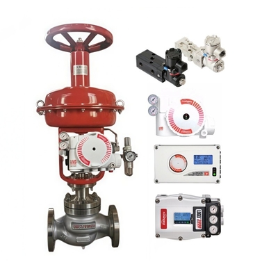 Tedarikçi Pnömatik Valf Dijital Valf Denetleyicileri Flowserve Logix 520MD 3200MD 3800 Akıllı Kontrol Valf Yerleştiricisi