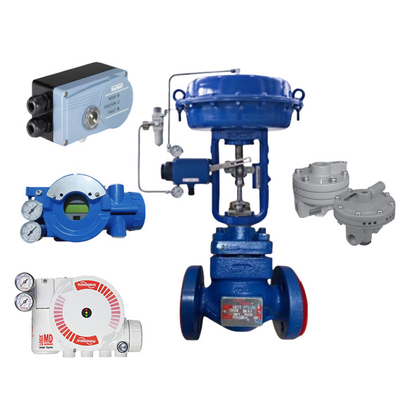 FLOWSERVE/ FOXBORO/ BURKERT Akıllı Konumlandırıcı Spirax Sarco Pnömatik Vana Boru İçin
