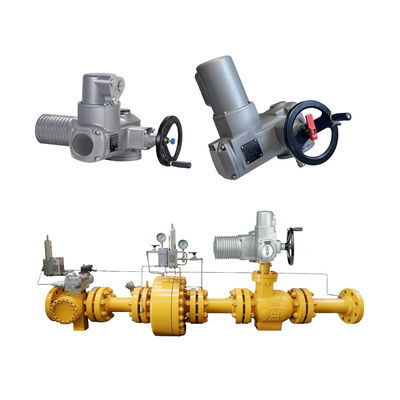 Auma SA Elektrik Aktifleştiricisi Ve AM Kontrolü Çin Doğal Gaz Düzenleyicisi Kayma için Top Valf Kontrol Valfi