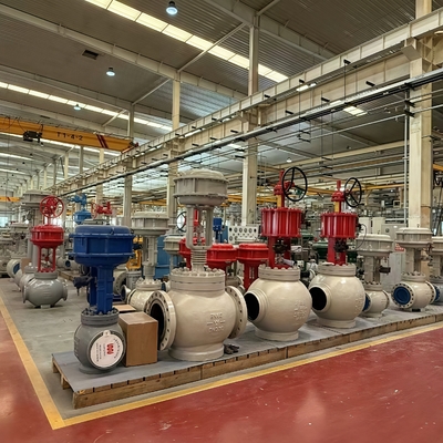Samson 3730-3 Elektro Pnömatik Pozisyoner HART Çin Düşük Sıcaklık Kontrol Valfi LNG Petrokimya için Özel