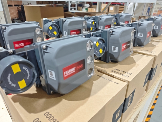 Stok Tedarikçisi Emerson Fisher Valve Positioner Controller DVC6200SIS F HC OEM China Pneumatic Control Valve Factory Manufacturer