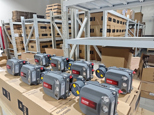 Stok Tedarikçisi Emerson Fisher Valve Positioner Controller DVC6200SIS F HC OEM China Pneumatic Control Valve Factory Manufacturer