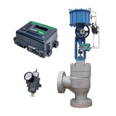 Stok Akış Kontrol Vanası Pnömatik Dijital Vana Kontrol Cihazı Fisher FIELDVUE DVC2000 DVC6200 Vana Konumlayıcıları