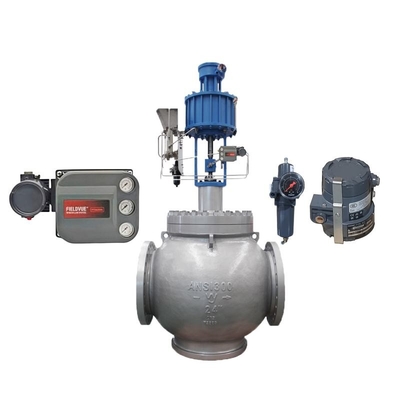 Özelleştirilmiş Düşük Sıcaklık Kontrol Vanası Fisher 67DFR Basınç Düşürücü Regülatör FIELDVUE DVC6200 Dijital Vana Konumlayıcı