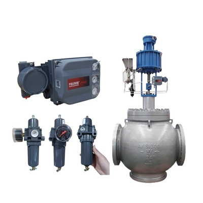 Özelleştirilmiş Düşük Sıcaklık Kontrol Vanası Fisher 67DFR Basınç Düşürücü Regülatör FIELDVUE DVC6200 Dijital Vana Konumlayıcı