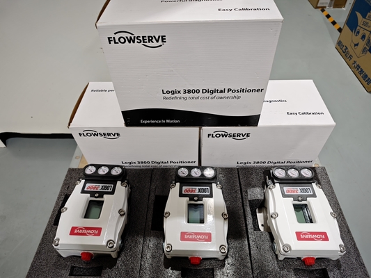 Endüstriyel Dijital Valf Konumlandırıcıları Flowserve Logix 3800 Elektrik Santrali için Yardımcı Girdi Suyu Düzenleyici Kontrol Valfi