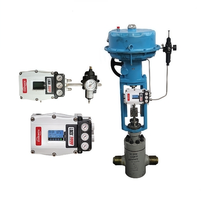 Endüstriyel Dijital Valf Konumlandırıcıları Flowserve Logix 3800 Elektrik Santrali için Yardımcı Girdi Suyu Düzenleyici Kontrol Valfi